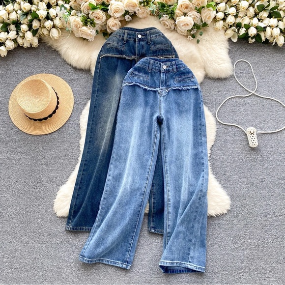 Skyline High Rise Rigid Denim Jeans | Size S - L - Picture 7 of 8